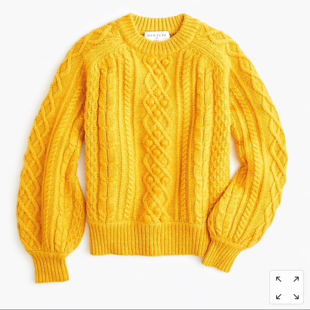 J. Crew Ballon Sleeve Sweater